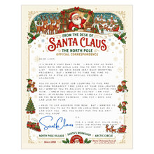 Load image into Gallery viewer, Santa Box - Top of List Letter and Gift Bundle