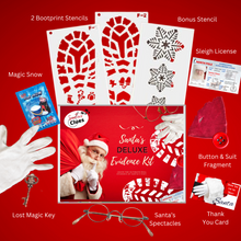 Load image into Gallery viewer, Santa Evidence Kit Details