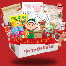 Load image into Gallery viewer, Top of the List Santa Letter Package. A package from Santa Claus filled with kids activities