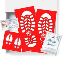 Load image into Gallery viewer, Santa's Bootprints Evidence Kit - santalettermagic