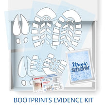 Load image into Gallery viewer, Santa's Bootprints Evidence Kit - santalettermagic