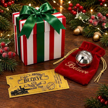 Load image into Gallery viewer, Santa's First Gift Holiday Bell Gift Set
