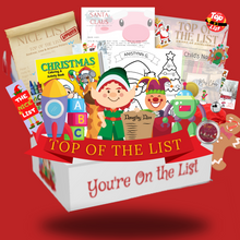 Load image into Gallery viewer, Top of the List Santa Letter Package. A package from Santa Claus filled with kids activities
